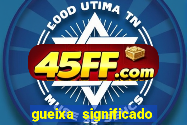 gueixa significado no crime